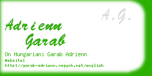 adrienn garab business card